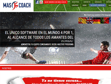 Tablet Screenshot of mas-coach.com